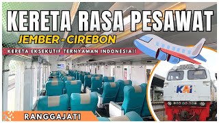 KERETA API RASA PESAWAT‼️ TOILET MEWAH BANGET!! | Naik KA Ranggajati Eksekutif Jember - Cirebon