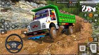 Tipper Truck vs Deadliest Kelok Offroad! Dangerous Mountain Road Challenge | BUSSID Android Gameplay screenshot 1