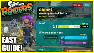 Splatoon Raiders | Minchup Buried Ruins SPICY RAID Easy Guide