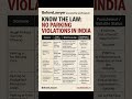 What is section 122 IPC | No Parking Punishment #section122 #noparking #ipc122 #motorvehicleact #law