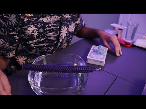 Giving You a Candle Wax & Tarot Reading (ASMR)