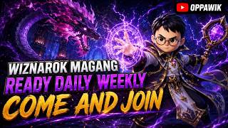 DAY 117 | WIZNAROK MAGANG READY DAILY WEEKLY COME AND JOIN ! | PRONTERA -3 | RAGNAROK ORIGIN CLASSIC