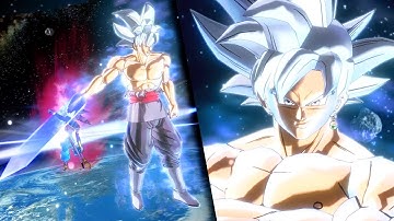 New Ultra Instinct Goku Black w/Custom Skills | Dragon Ball Xenoverse 2 MODS