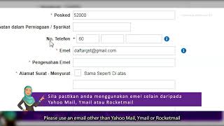 Bahagian 1 _Pendaftaran Akaun MoF : Cipta ID & Kata Laluan ( ENG subtitle)