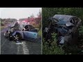 жуткое дтп в брянской области 04.07.2021г- столкнулись "Volkswagen и Hyundai". погибли двое человек.
