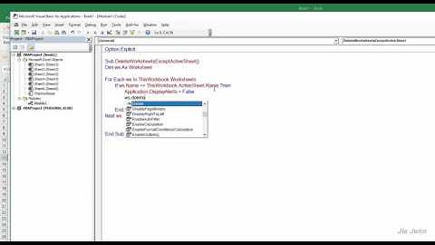 How to delete all the worksheets except the active sheet | Excel VBA Tutorial
