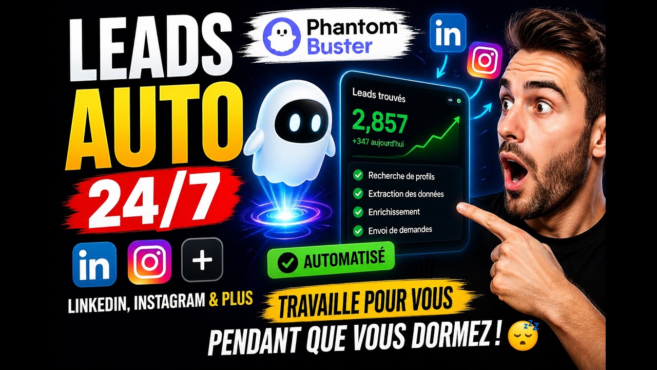 PhantomBuster expose le secret de la croissance exponentielle