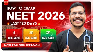 How To Crack NEET 2026 in Last 4 Months | January To April Most Realistic Study Plan