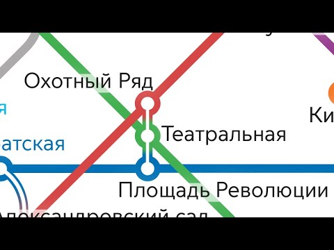 Схема перехода охотный ряд театральная