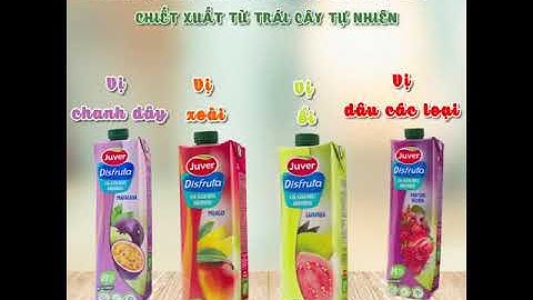 Nước ép trái cây tươi Juver
