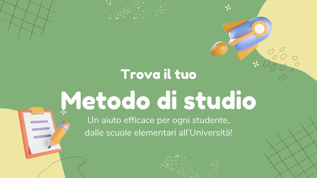 Il METODO DI STUDIO che nessuno ti ha mai spiegato 🔥 | Impari tutto in metà tempo!
