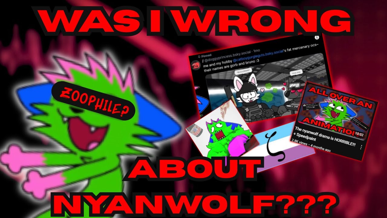 Was i WRONG about Nyanwolf??? + Speedpaint