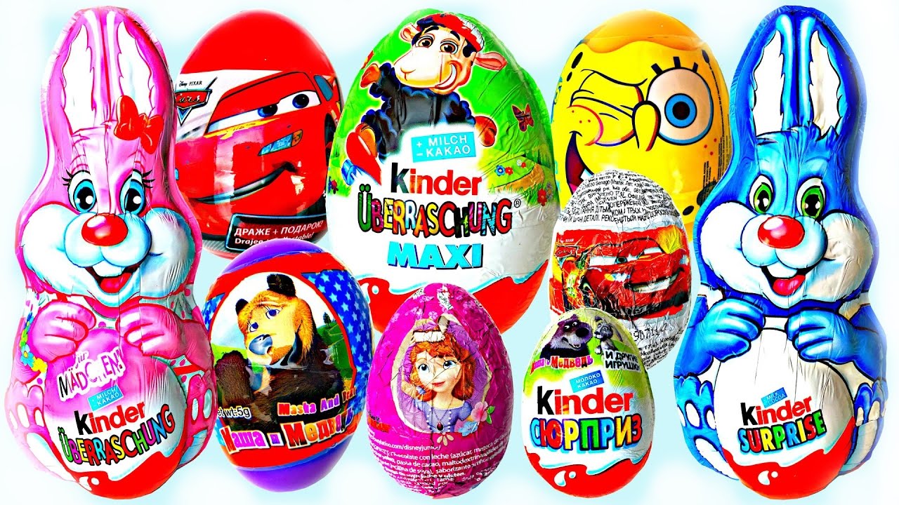 Ovetti kinder, Ovetti kinder sorpresa, Uova kinder sorpresa