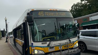 [MBTA] Route 45 - Full Inbound Ride in Front View | Yoshi’s Ride Series | PATRON REQUEST [HD]