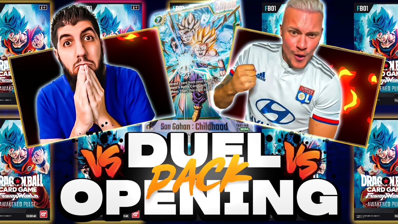 DUEL PACK OPENING vs SUSSUCRE ! ENCORE DE LA SECRÈTE !! DRAGON BALL Fusion World