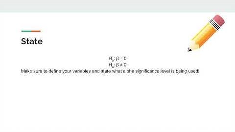 22 Confidence interval and test for the slope of a least squares regression line