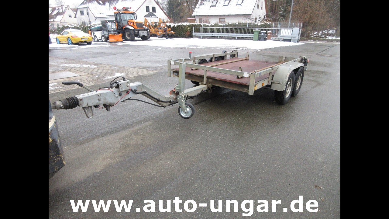 Gotha TL 35.27 Tieflader Containeranhänger 3.500kg 280cm x175cm Ladefläche www.auto-ungar.de