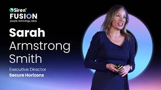Sarah Armstrong-Smith - The Human Fault Line | Guest Keynote Siren Fusion 🌀