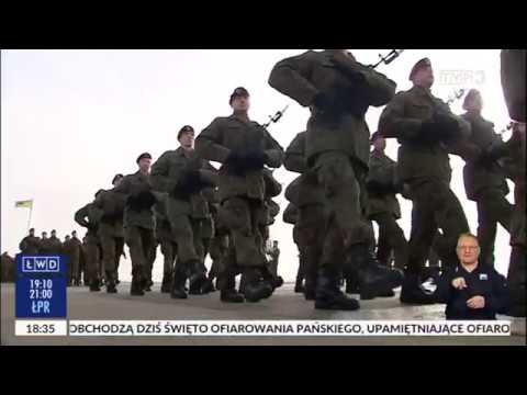 115 elewów służby przygotowawczej złożyło przysięgę wojskową w Leźnicy Wielkiej informacje dnia tv republika youtube