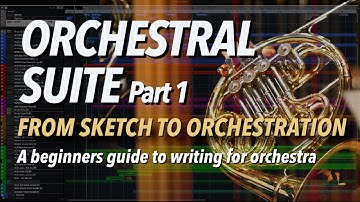 Orchestral Suite (Part 1) from Sketch to Orchestration. A beginners guide to writing for orchestra.