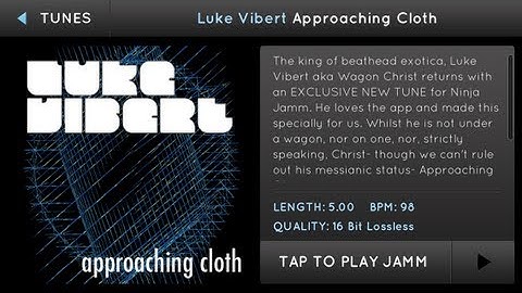 Ninja Jamm New Release: Luke Vibert - 