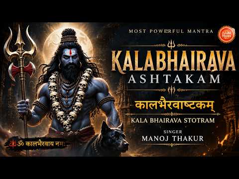Kalabhairava Ashtakam | काल भैरव अष्टकम स्तोत्रम | Most Powerful Mantra | Kala Bhairava Stotram