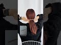 strata hair barrette (gold)