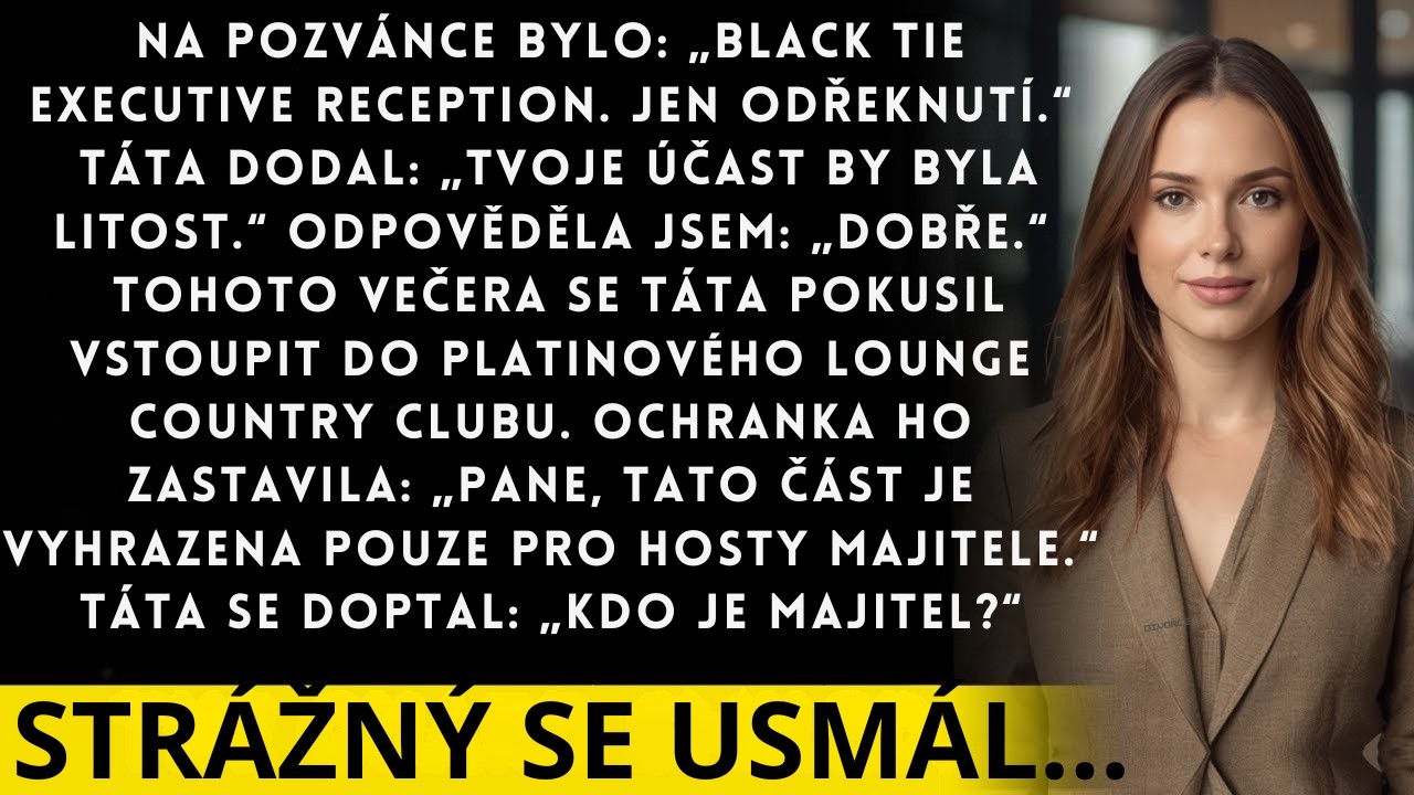 „Tati, tady je tvoje místo…“ Vlastně tohle bych nikdy neřekl nahlas. Celý život mě otec představoval jako „Marka, co dělá zadávání dat pro stát.“ Deset let jsem poslouchal, jak jsem zklamání. A...
