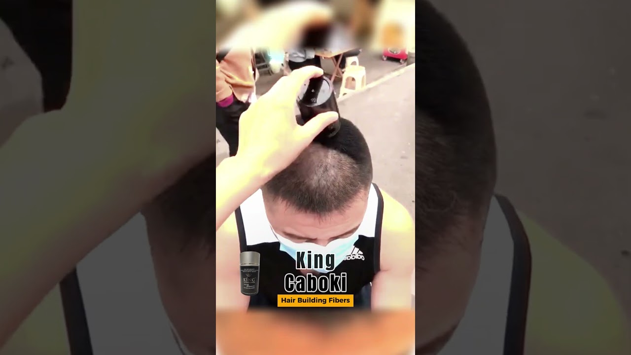 King Caboki Hair Building Fibers in Lahore - Instantly Conceal Bald Spots  