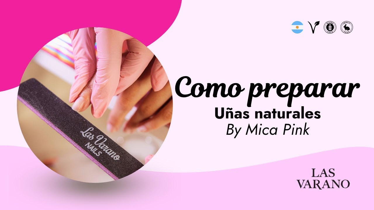 ¿Cómo preparar uñas naturales para un servicio? 💅🏻 