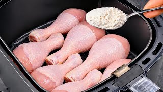 An Italian chef showed me how to cook incredibly delicious chicken drumsticks! Simple and tasty!