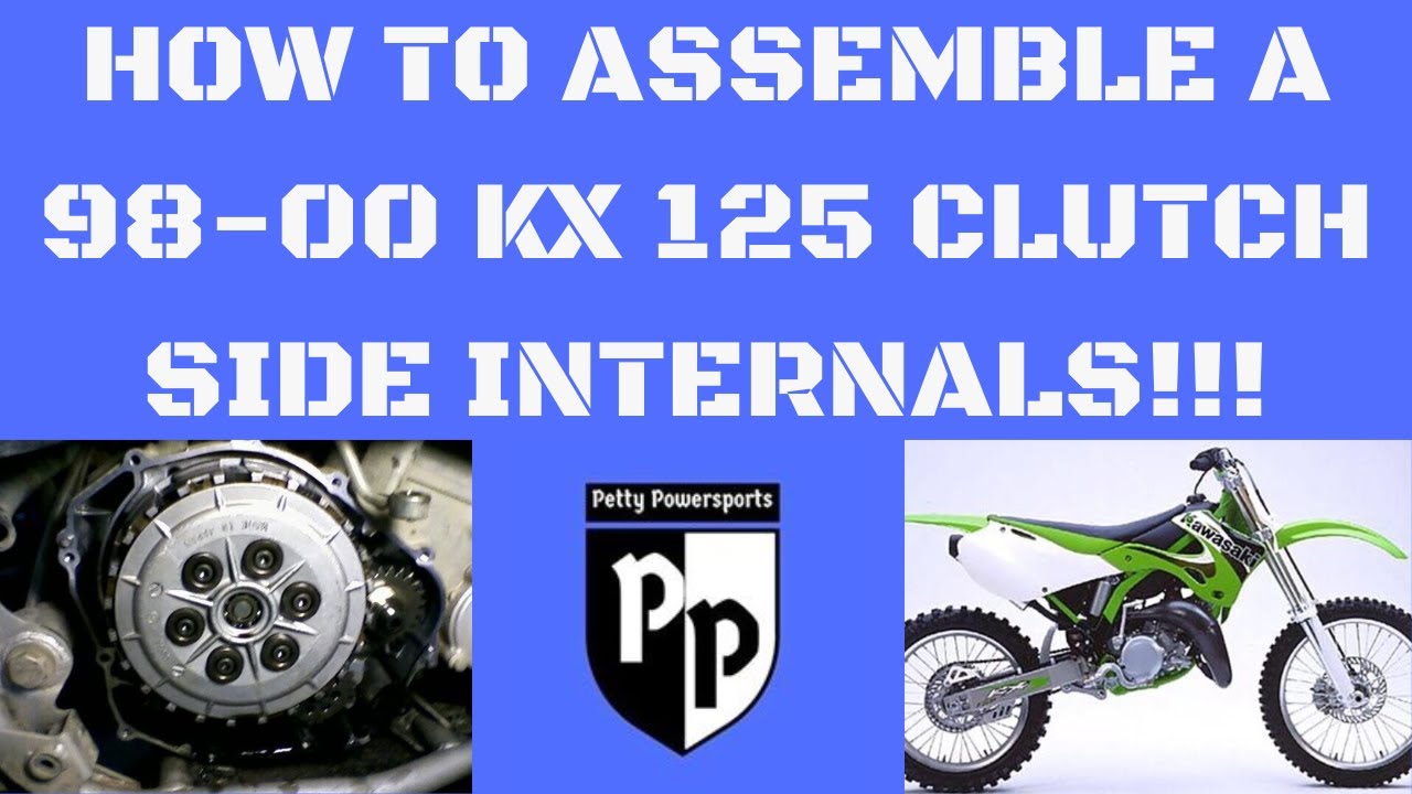 How to Assemble the Clutch Side Internals and Clutch on Your Dirt Bike (1999 KX125)