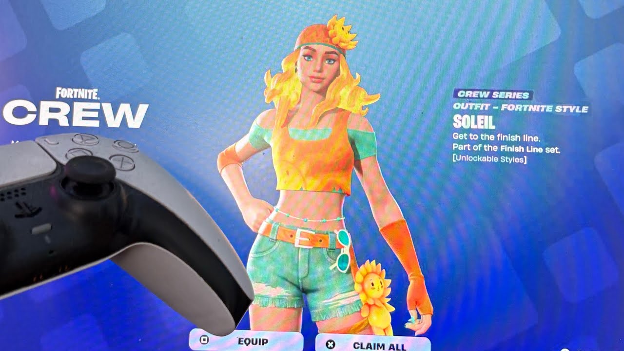 КАК ПОЛУЧИТЬ НАБОР SOLEIL CRew PACK В FORTNITE!