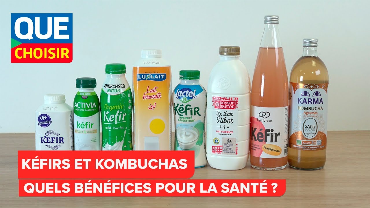Kéfirs et Kombuchas : quels bienfaits pour la santé ? I UFC Que Choisir