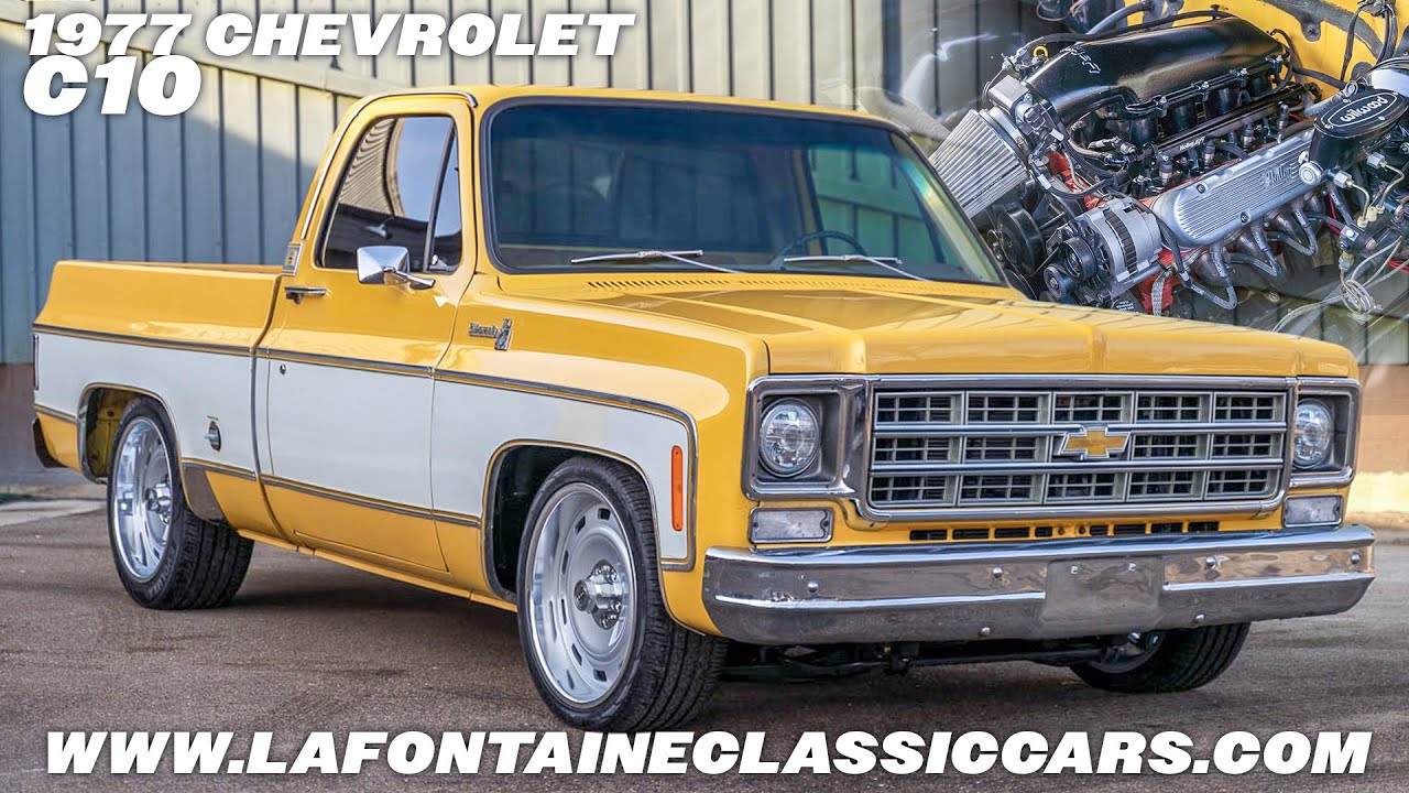 Chevrolet C10 Silverado 1977 года выпуска (ПРОДАЕТСЯ) - 5CM140P