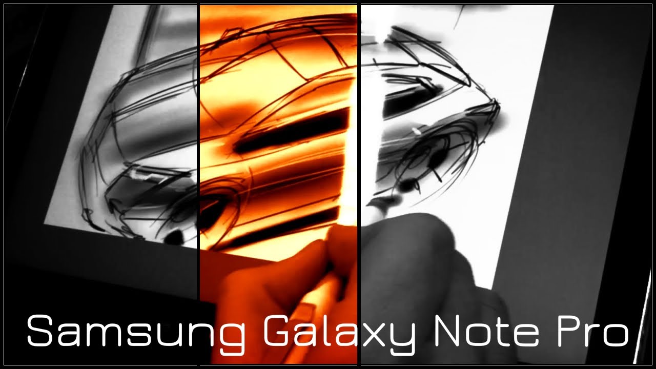 Samsung Galaxy Note Pro | drawing test