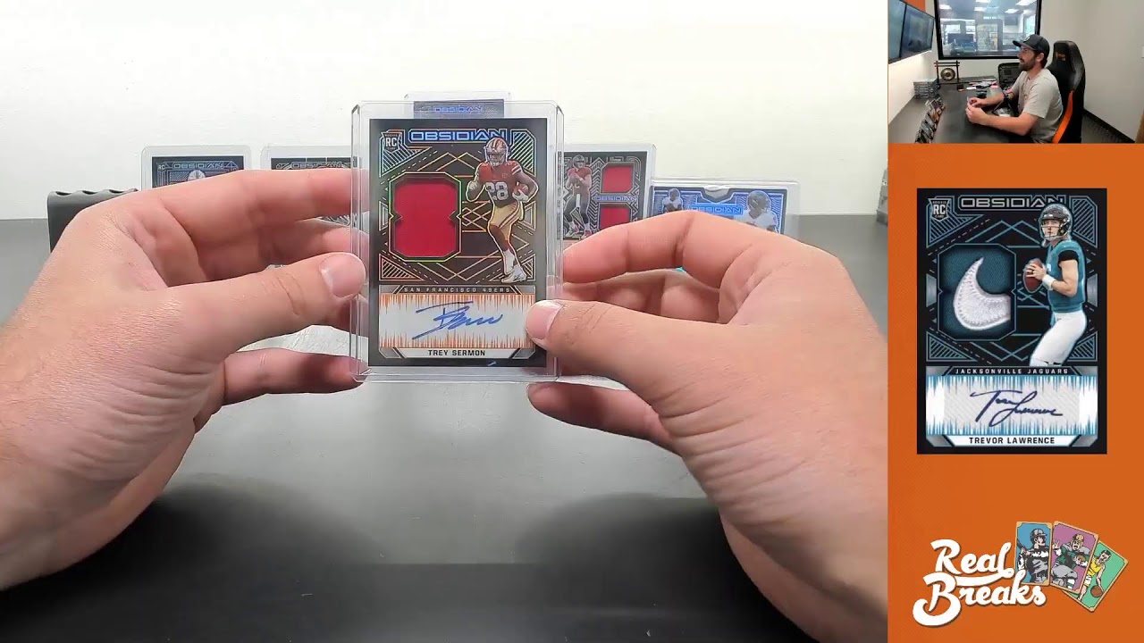 2021 Panini Obsidian Football #5 (6/20/22)