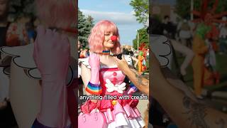 Protein filled Donuts… or Donuts filled Protein?!👀😂 #fitness #cosplay