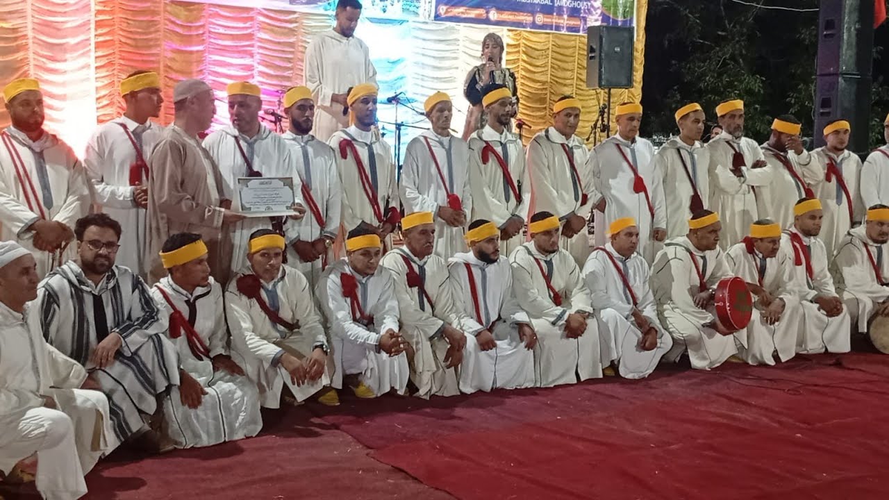 فرقة أحواش تگمات وارواض بمهرجان تمضغوست 2025