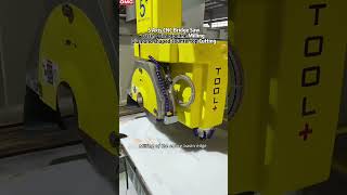 5 Axis CNC Bridge Saw Cutting Milling Countertop Basin Machine (Perfect Effect)