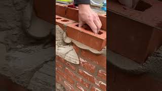 Brick wall construction  Subscribe for more ❤️🙏#brick #shortvideo #ytshorts #shortsfeed