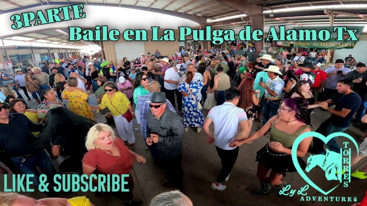 BONITO DOMINGO EN BAILE DE LA PULGA DE ALAMO TX