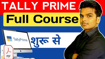 Tally Prime Full Course In Hindi Playlist | Tally Prime | Vishal Sir Computer