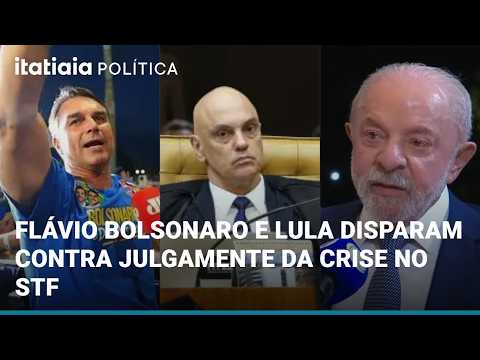 SUPREME COURT CRISIS: SEE LULA AND FLÁVIO BOLSONARO'S REACTIONS TO THE MORAES TRIAL RESULT