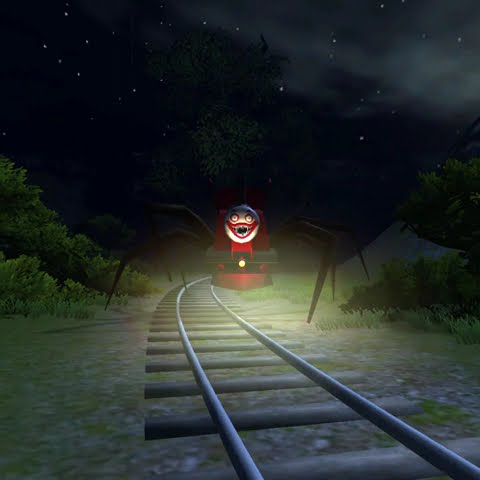 Horror Charlies Spider Train Jumpscare