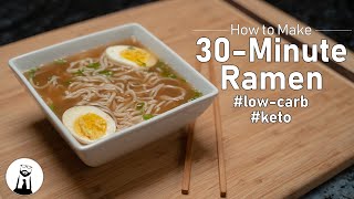 The delicious japanese soup is something to be enjoyed it's fullest.
however, instant ramen packets are not a good representation of
classic ramen...