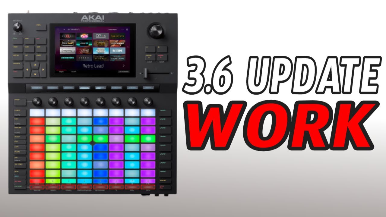 New Akai Force 3.6 Pro Pack, Beat making, Sampling 404 MKII and