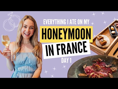 Everything I ate on my honeymoon in France Day 1