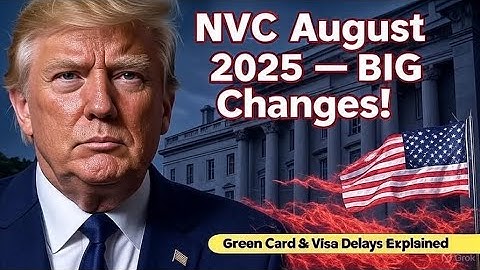NVC Processing Time August 2025 | Case Creation, Document Review & Interview Scheduling Updates