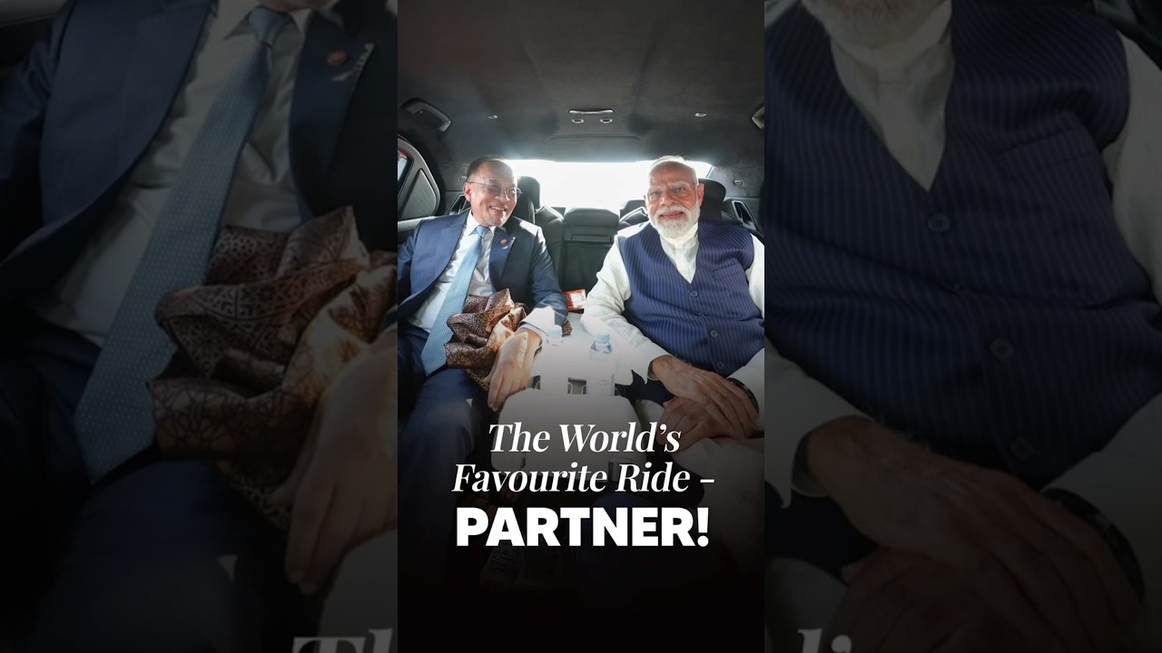 The World’s Favourite Ride Partner | PM Modi & PM Anwar Ibrahim in Malaysia